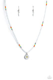 Charming Chance - Multi Necklace - Paparazzi Accessories Necklace Bedazzle Me Pretty Mobile Fashion Boutique