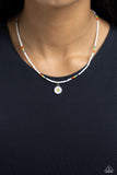 Charming Chance - Multi Necklace - Paparazzi Accessories Necklace Bedazzle Me Pretty Mobile Fashion Boutique