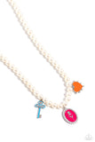 Charming Collision - Multi Necklace - Paparazzi Accessories Necklace Bedazzle Me Pretty Mobile Fashion Boutique