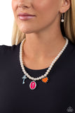 Charming Collision - Multi Necklace - Paparazzi Accessories Necklace Bedazzle Me Pretty Mobile Fashion Boutique