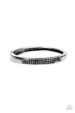 Chart-Topping Twinkle - Black Bracelet - Paparazzi Accessories Bracelet Bedazzle Me Pretty Mobile Fashion Boutique