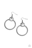 Cheers to Happily Ever After - Black Earrings - Paparazzi Accessories Earrings Bedazzle Me Pretty Mobile Fashion Boutique