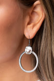 Cheers to Happily Ever After - Black Earrings - Paparazzi Accessories Earrings Bedazzle Me Pretty Mobile Fashion Boutique