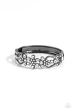 Cheers to the Future Mrs. - Black Bracelet - Paparazzi Accessories Bracelet Bedazzle Me Pretty Mobile Fashion Boutique
