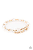 Chicly Celebrity - Gold Bracelet - Paparazzi Accessories Bracelet Bedazzle Me Pretty Mobile Fashion Boutique