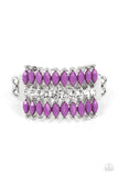Cinematic Couture - Purple Ring - Paparazzi Accessories Ring Bedazzle Me Pretty Mobile Fashion Boutique