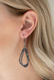 City Catwalk - Blue Necklace - Paparazzi Accessories Necklace Bedazzle Me Pretty Mobile Fashion Boutique