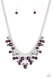 City Celebrity - Purple Necklace - Paparazzi Accessories Necklace Bedazzle Me Pretty Mobile Fashion Boutique