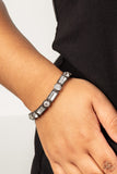 Classic Couture - Black Bracelet - Paparazzi Accessories Bracelet Bedazzle Me Pretty Mobile Fashion Boutique
