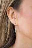 Classically Classic - White Necklace - Paparazzi Accessories Necklace Bedazzle Me Pretty Mobile Fashion Boutique