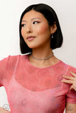 Classy Couture - White Necklace - Paparazzi Accessories Necklace Bedazzle Me Pretty Mobile Fashion Boutique