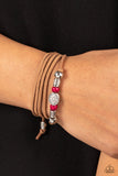 Clear A Path - Pink Bracelet - Paparazzi Accessories Bracelet Bedazzle Me Pretty Mobile Fashion Boutique