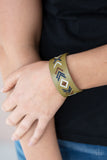 Cliff Glyphs - Multi Bracelet - Paparazzi Accessories Bracelet Bedazzle Me Pretty Mobile Fashion Boutique