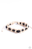 Climb Aboard - Black Bracelet - Paparazzi Accessories Bracelet Bedazzle Me Pretty Mobile Fashion Boutique