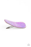 CLIP It Good - White Hair Clip - Paparazzi Accessories Hair Clip Bedazzle Me Pretty Mobile Fashion Boutique