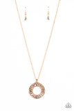 Clique Couture - Gold Necklace - Paparazzi Accessories Necklace Bedazzle Me Pretty Mobile Fashion Boutique