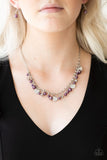 Coastal Cache - Purple Necklace - Paparazzi Accessories Necklace Bedazzle Me Pretty Mobile Fashion Boutique