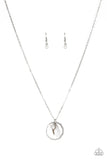 Coastal Couture - Silver Necklace - Paparazzi Accessories Necklace Bedazzle Me Pretty Mobile Fashion Boutique