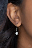 Coastal Couture - Silver Necklace - Paparazzi Accessories Necklace Bedazzle Me Pretty Mobile Fashion Boutique