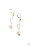 Coastal Cowabunga - Multi Earrings - Paparazzi Accessories Earrings Bedazzle Me Pretty Mobile Fashion Boutique