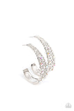 Cold as Ice - Multi Earrings - Paparazzi Accessories Earrings Bedazzle Me Pretty Mobile Fashion Boutique