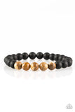 Collected - Brown Bracelet - Paparazzi Accessories Bracelet Bedazzle Me Pretty Mobile Fashion Boutique