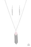 Color Me Capricious - Pink Necklace - Paparazzi Accessories Necklace Bedazzle Me Pretty Mobile Fashion Boutique