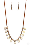 Color Me CHIC - Copper Necklace - Paparazzi Accessories Necklace Bedazzle Me Pretty Mobile Fashion Boutique