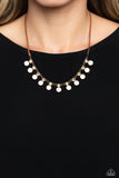 Color Me CHIC - Copper Necklace - Paparazzi Accessories Necklace Bedazzle Me Pretty Mobile Fashion Boutique