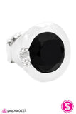 Color Me Posh - Black Ring - Paparazzi Accessories Ring Bedazzle Me Pretty Mobile Fashion Boutique