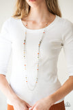 Colorful Cadence - Multi Necklace - Paparazzi Accessories Necklace Bedazzle Me Pretty Mobile Fashion Boutique