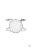 Colorful Cosmos - White Bracelet - Paparazzi Accessories Bracelet Bedazzle Me Pretty Mobile Fashion Boutique