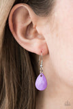 Colorfully Clustered - Purple Necklace - Paparazzi Accessories Necklace Bedazzle Me Pretty Mobile Fashion Boutique