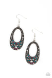 Colorfully Moon Child - Multi Earrings - Paparazzi Accessories Earrings Bedazzle Me Pretty Mobile Fashion Boutique