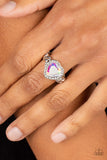 Committed to Cupid - Multi Ring - Paparazzi Accessories Ring Bedazzle Me Pretty Mobile Fashion Boutique