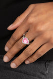 Committed to Cupid - Pink Ring - Paparazzi Accessories Ring Bedazzle Me Pretty Mobile Fashion Boutique