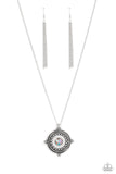 Compass Composure - Multi Necklace - Paparazzi Accessories Necklace Bedazzle Me Pretty Mobile Fashion Boutique