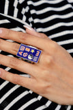 Compelling Collision - Multi Ring - Paparazzi Accessories Ring Bedazzle Me Pretty Mobile Fashion Boutique