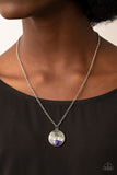 Completely Crushed - Purple Necklace - Paparazzi Accessories Necklace Bedazzle Me Pretty Mobile Fashion Boutique