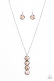 Confetti and Cocktails - Pink Necklace - Paparazzi Accessories Necklace Bedazzle Me Pretty Mobile Fashion Boutique