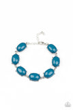 Confidently Colorful - Blue Bracelet - Paparazzi Accessories Bracelet Bedazzle Me Pretty Mobile Fashion Boutique