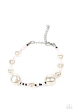 Contemporary Coastline - Pink Bracelet - Paparazzi Accessories Bracelet Bedazzle Me Pretty Mobile Fashion Boutique