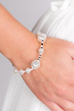 Contemporary Coastline - Pink Bracelet - Paparazzi Accessories Bracelet Bedazzle Me Pretty Mobile Fashion Boutique