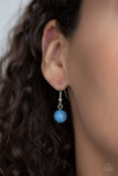 Cool Cascade - Blue Necklace - Paparazzi Accessories Necklace Bedazzle Me Pretty Mobile Fashion Boutique