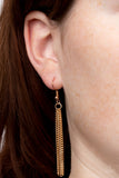 Cool, PALM, and Collected - Gold Necklace - Paparazzi Accessories Necklace Bedazzle Me Pretty Mobile Fashion Boutique