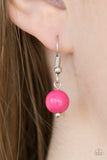 Coral Reefs - Pink Necklace - Paparazzi Accessories Necklace Bedazzle Me Pretty Mobile Fashion Boutique