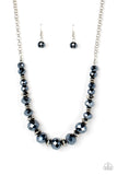 Cosmic Cadence - Blue Necklace - Paparazzi Accessories Necklace Bedazzle Me Pretty Mobile Fashion Boutique
