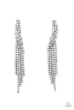 Cosmic Candescence - Black Post Earrings - Paparazzi Accessories Post Earrings Bedazzle Me Pretty Mobile Fashion Boutique