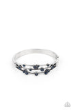 Cosmic Candescence - Blue Bracelet - Paparazzi Accessories Bracelet Bedazzle Me Pretty Mobile Fashion Boutique