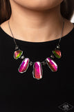 Cosmic Cocktail - Multi Necklace - Paparazzi Accessories Necklace Bedazzle Me Pretty Mobile Fashion Boutique